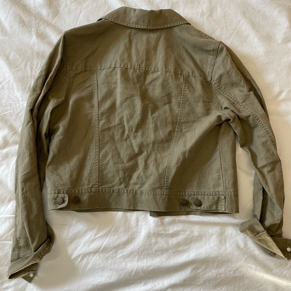 Loft Cropped Lightweight Jacket - Medium - image 2